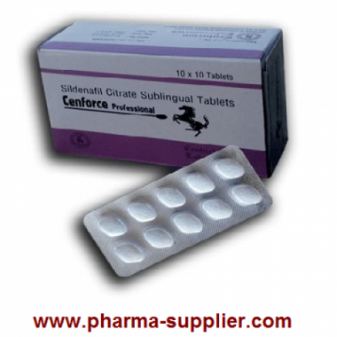 Cenforce Professional 100mg – Best Sildenafil Sublingual Tablets for ED